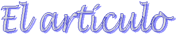 El art�culo